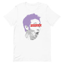 Load image into Gallery viewer, Ascii Poggers Unisex T-Shirt Front White