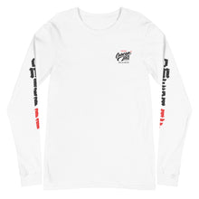 Load image into Gallery viewer, OmegaAF Unisex Long Sleeve Tee Front White