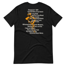 Load image into Gallery viewer, Invocation Unisex T-Shirt Back Black