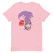Load image into Gallery viewer, Ascii Not Like This Unisex T-Shirt Front Pink