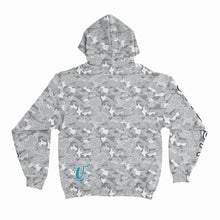 Load image into Gallery viewer, Arctic Akatsuki Camo Unisex Hoodie Back
