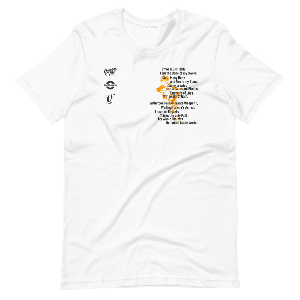 Invocation Unisex T-Shirt Front White