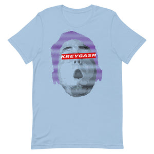 Ascii Kreygasm Unisex T-Shirt Front Light Blue