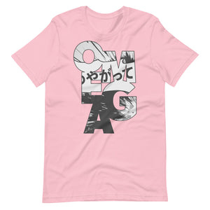 Omega Manga Pop Unisex T-Shirt Pink