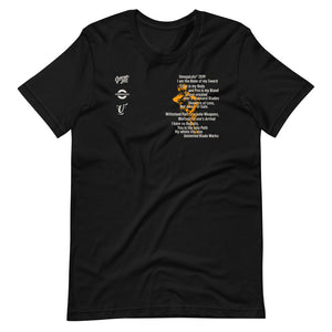 Invocation Unisex T-Shirt Front Black