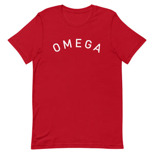 Omega Short-Sleeve Unisex T-Shirt Red