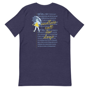 Endless Salt Unisex T-Shirt Back Navy