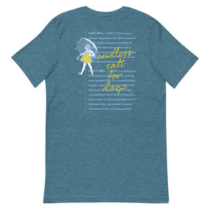 Endless Salt Unisex T-Shirt Back Teal