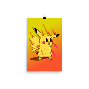 Pogkachu Original Print Poster